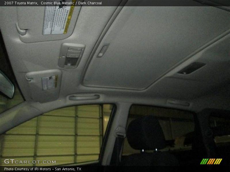 Cosmic Blue Metallic / Dark Charcoal 2007 Toyota Matrix