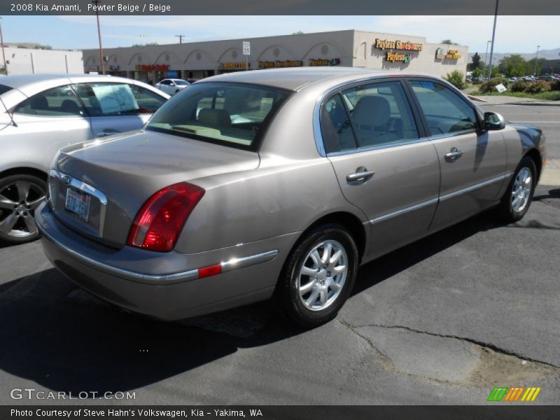 Pewter Beige / Beige 2008 Kia Amanti
