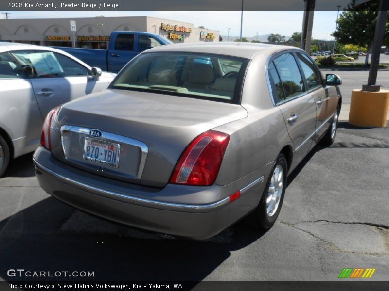 Pewter Beige / Beige 2008 Kia Amanti