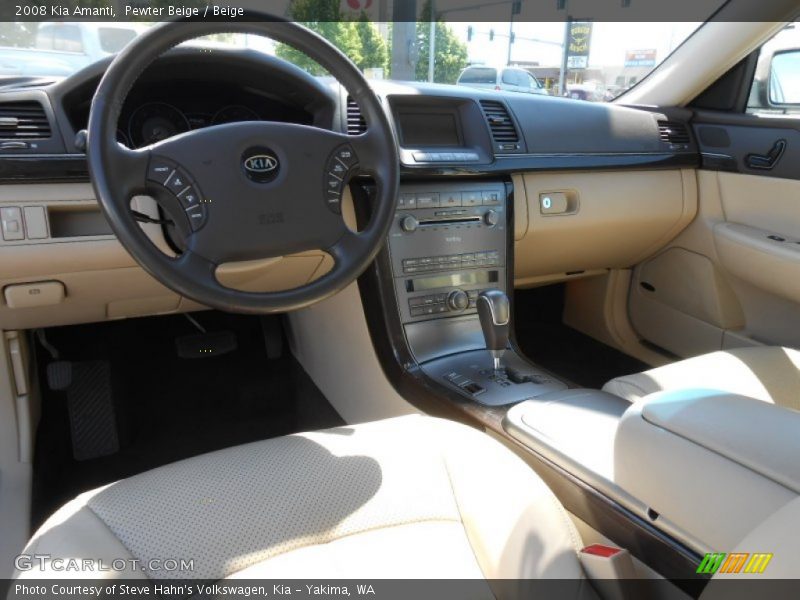 Pewter Beige / Beige 2008 Kia Amanti