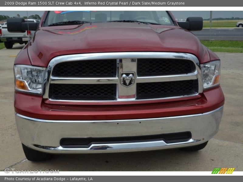 Inferno Red Crystal Pearl / Dark Slate/Medium Graystone 2009 Dodge Ram 1500 SLT Crew Cab 4x4