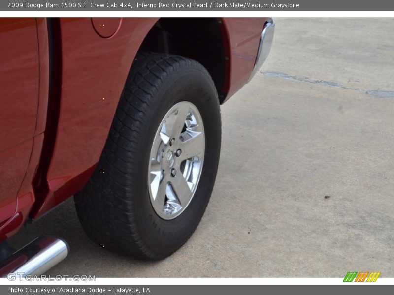 Inferno Red Crystal Pearl / Dark Slate/Medium Graystone 2009 Dodge Ram 1500 SLT Crew Cab 4x4