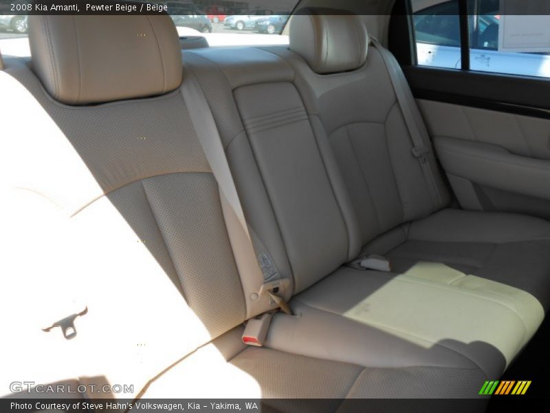 Pewter Beige / Beige 2008 Kia Amanti
