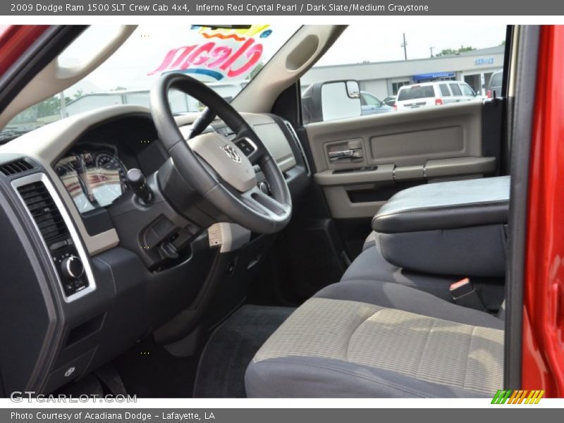Inferno Red Crystal Pearl / Dark Slate/Medium Graystone 2009 Dodge Ram 1500 SLT Crew Cab 4x4