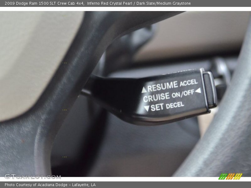 Inferno Red Crystal Pearl / Dark Slate/Medium Graystone 2009 Dodge Ram 1500 SLT Crew Cab 4x4