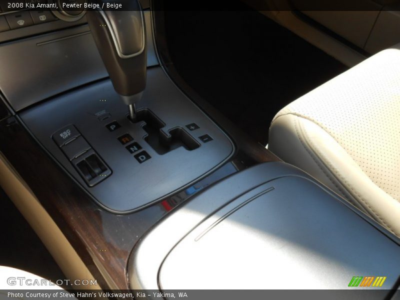 Pewter Beige / Beige 2008 Kia Amanti