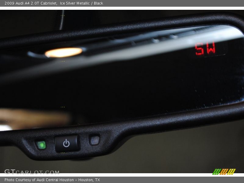 Ice Silver Metallic / Black 2009 Audi A4 2.0T Cabriolet
