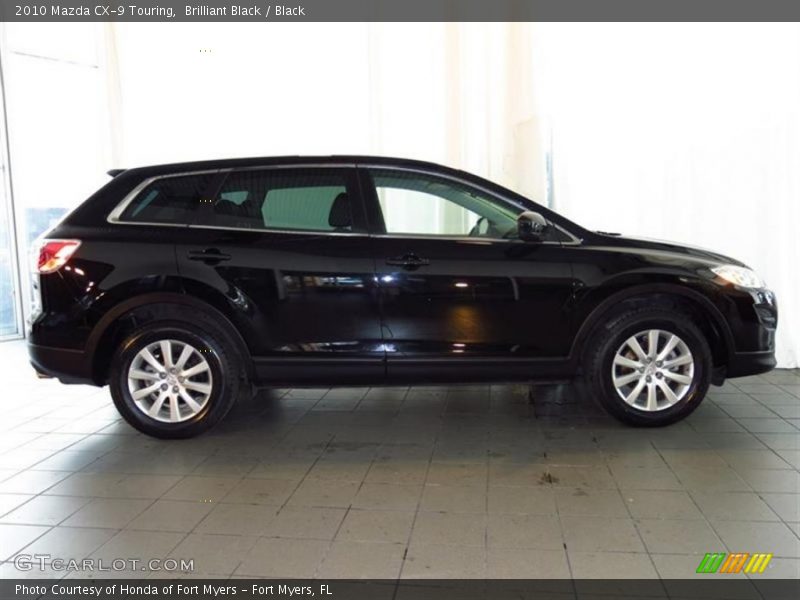 Brilliant Black / Black 2010 Mazda CX-9 Touring