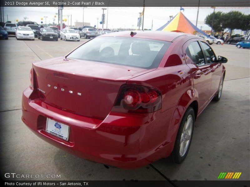Redline 2-Coat Pearl / Black 2013 Dodge Avenger SE