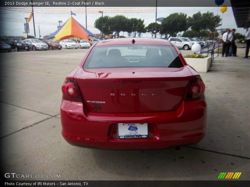 Redline 2-Coat Pearl / Black 2013 Dodge Avenger SE