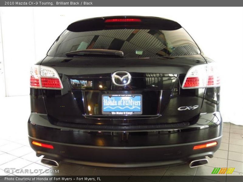 Brilliant Black / Black 2010 Mazda CX-9 Touring