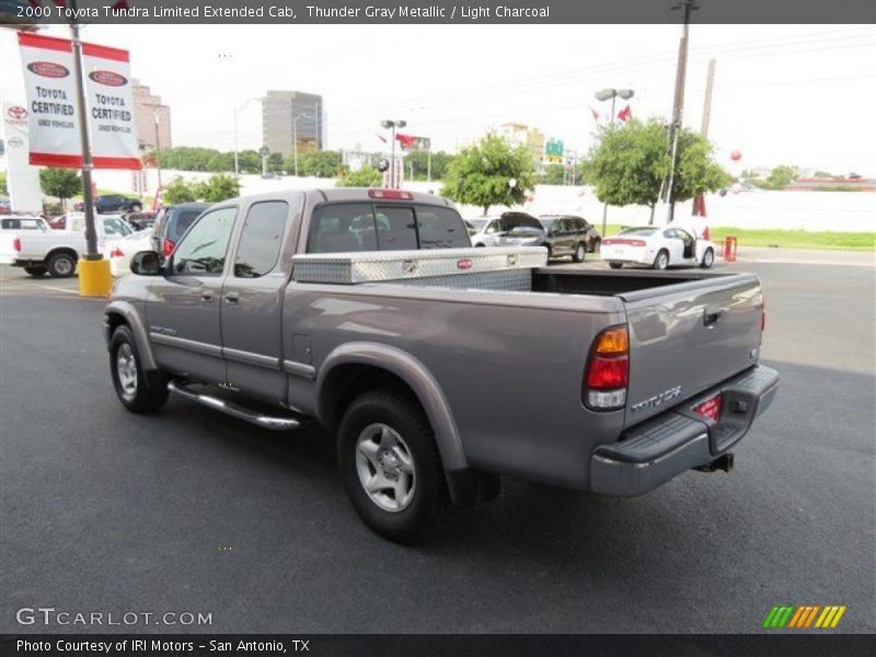 Thunder Gray Metallic / Light Charcoal 2000 Toyota Tundra Limited Extended Cab