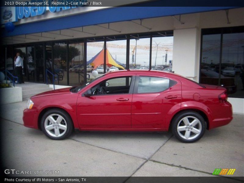 Redline 2-Coat Pearl / Black 2013 Dodge Avenger SE