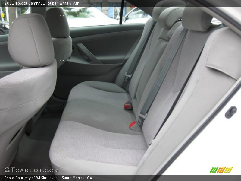 Super White / Ash 2011 Toyota Camry LE