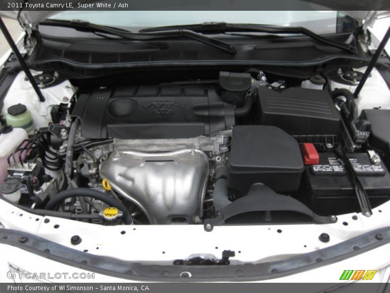 Super White / Ash 2011 Toyota Camry LE