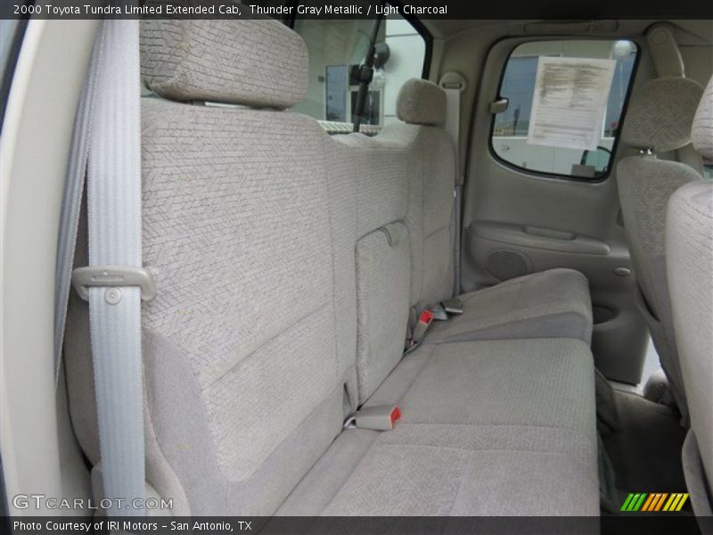 Thunder Gray Metallic / Light Charcoal 2000 Toyota Tundra Limited Extended Cab
