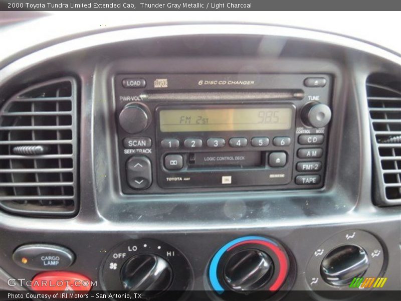 Thunder Gray Metallic / Light Charcoal 2000 Toyota Tundra Limited Extended Cab