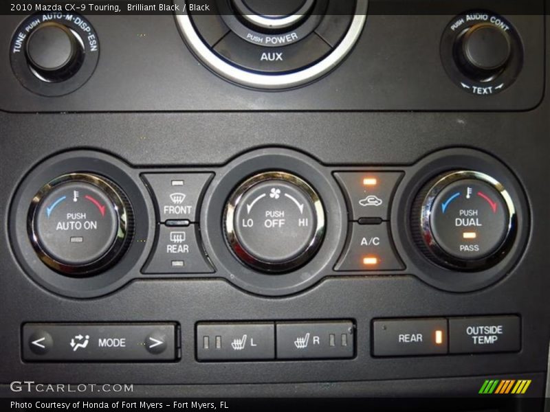 Brilliant Black / Black 2010 Mazda CX-9 Touring