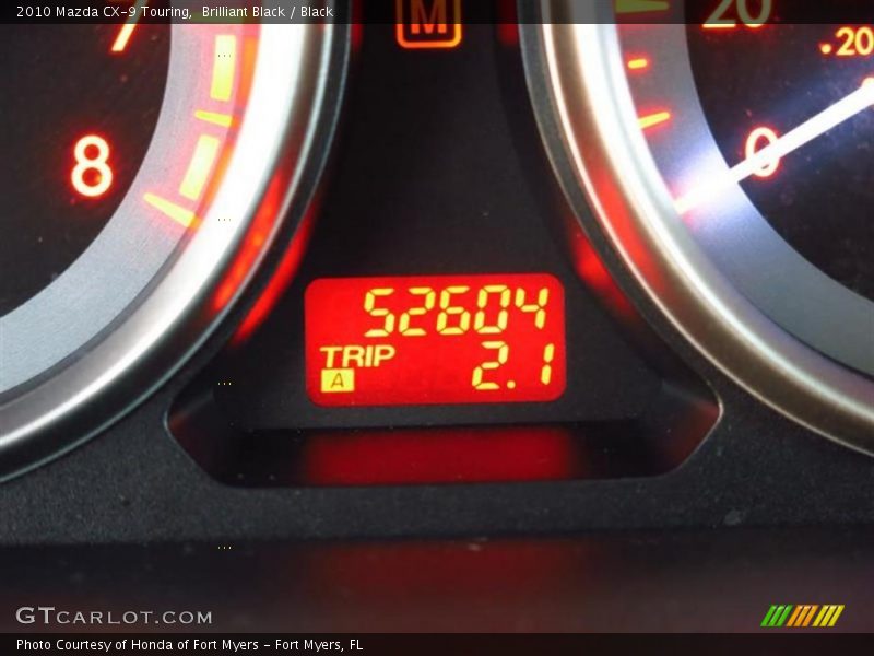 Brilliant Black / Black 2010 Mazda CX-9 Touring