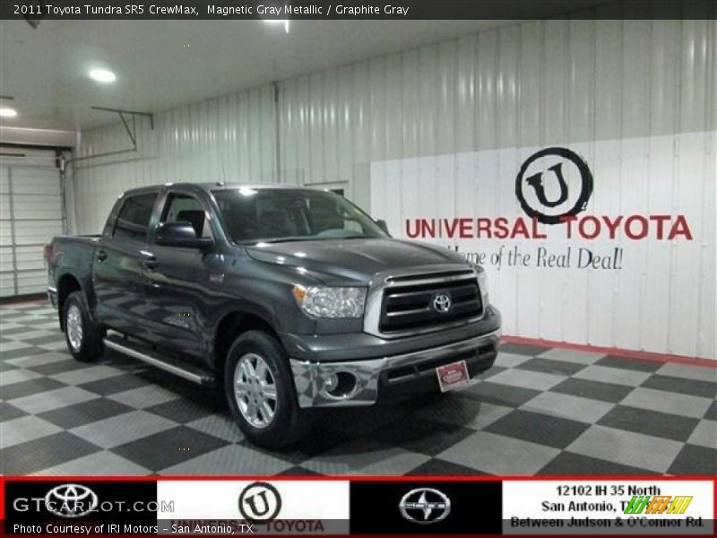 Magnetic Gray Metallic / Graphite Gray 2011 Toyota Tundra SR5 CrewMax