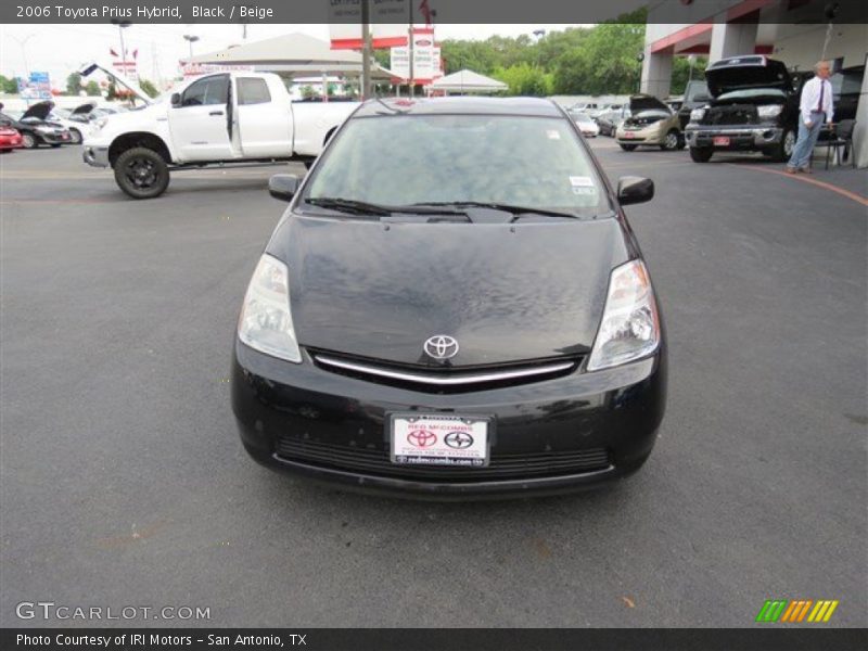 Black / Beige 2006 Toyota Prius Hybrid