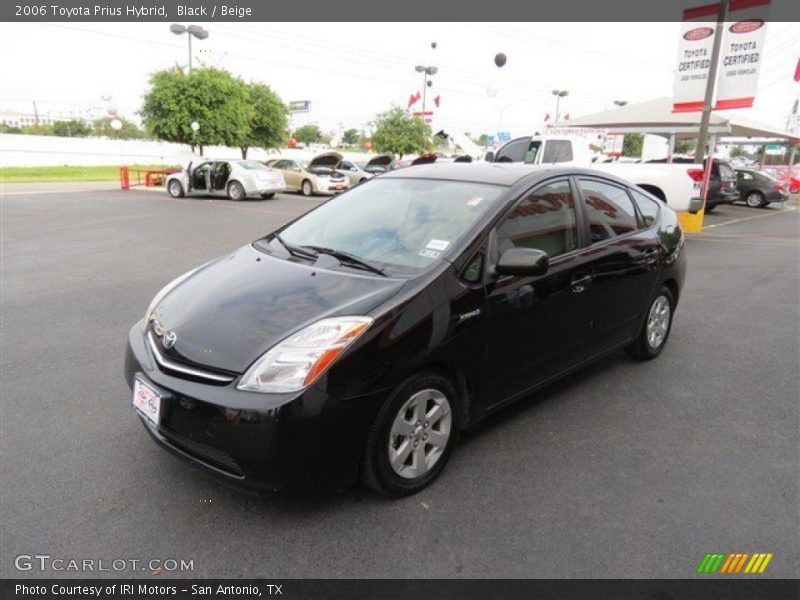 Black / Beige 2006 Toyota Prius Hybrid