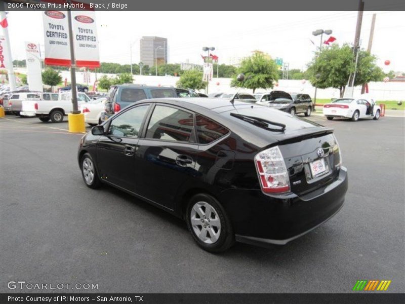Black / Beige 2006 Toyota Prius Hybrid