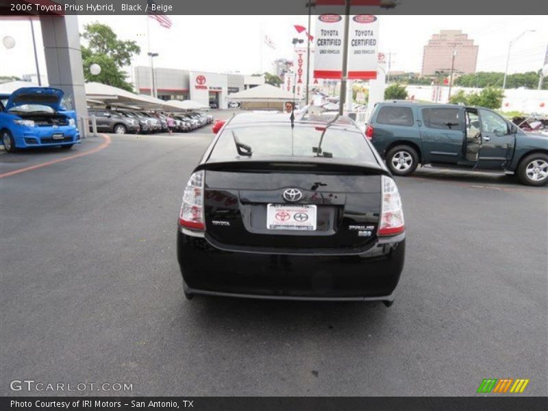 Black / Beige 2006 Toyota Prius Hybrid