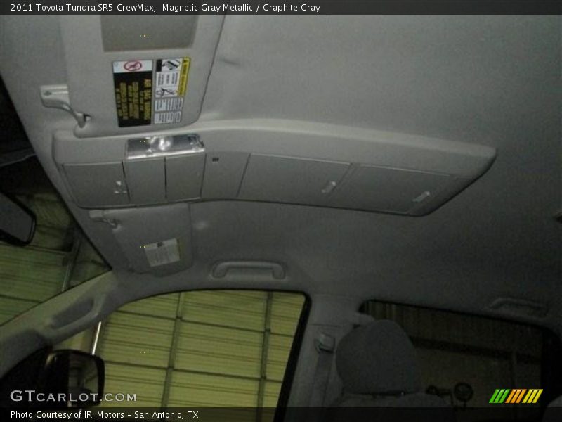 Magnetic Gray Metallic / Graphite Gray 2011 Toyota Tundra SR5 CrewMax