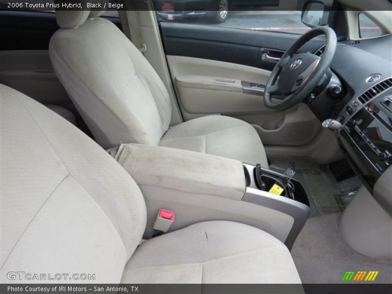 Black / Beige 2006 Toyota Prius Hybrid
