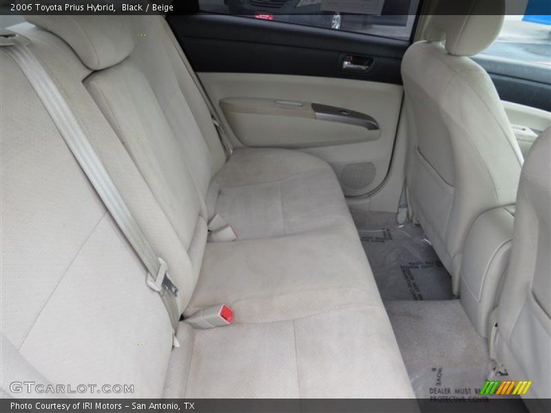 Black / Beige 2006 Toyota Prius Hybrid