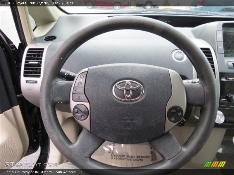 Black / Beige 2006 Toyota Prius Hybrid