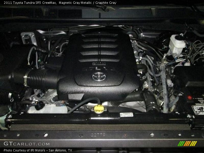 Magnetic Gray Metallic / Graphite Gray 2011 Toyota Tundra SR5 CrewMax