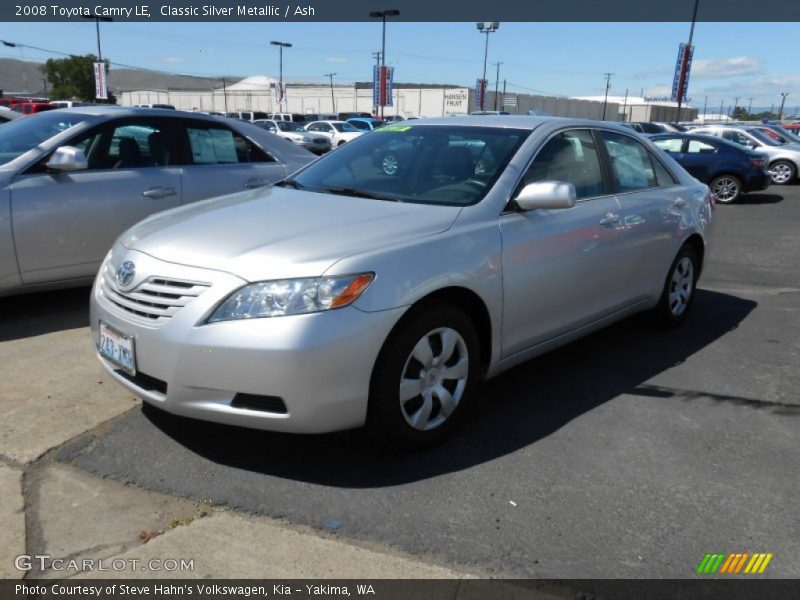 Classic Silver Metallic / Ash 2008 Toyota Camry LE