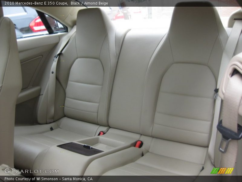 Black / Almond Beige 2010 Mercedes-Benz E 350 Coupe