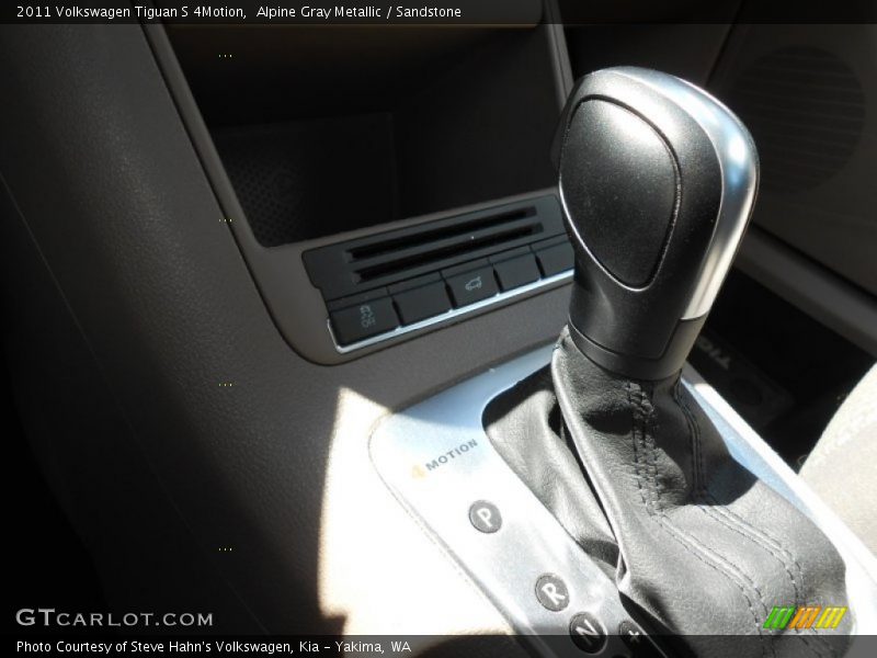 Alpine Gray Metallic / Sandstone 2011 Volkswagen Tiguan S 4Motion