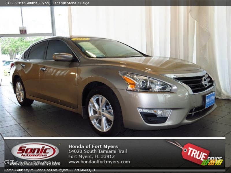 Saharan Stone / Beige 2013 Nissan Altima 2.5 SV
