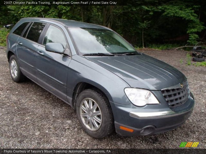 Magnesium Green Pearl / Pastel Slate Gray 2007 Chrysler Pacifica Touring