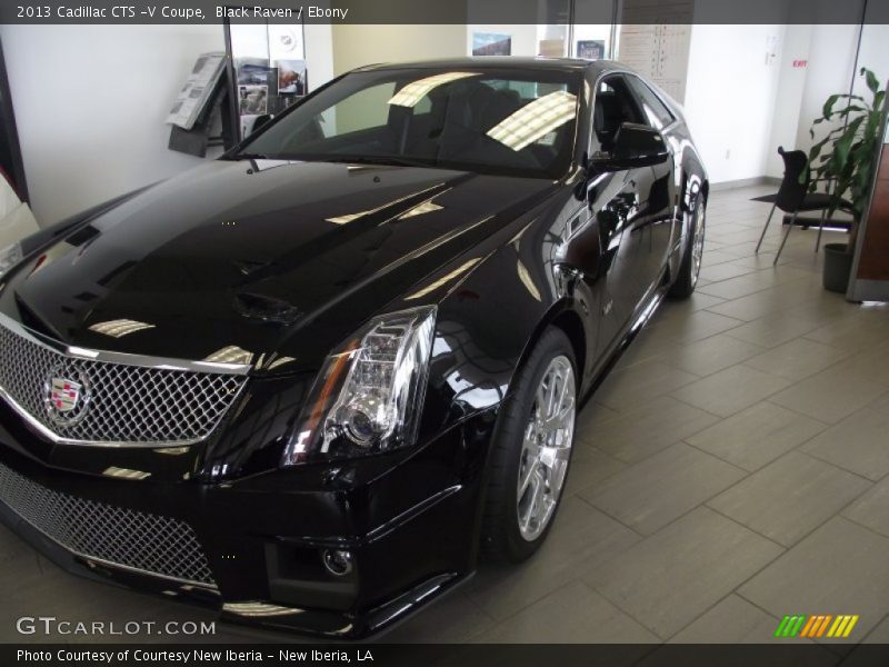 Black Raven / Ebony 2013 Cadillac CTS -V Coupe
