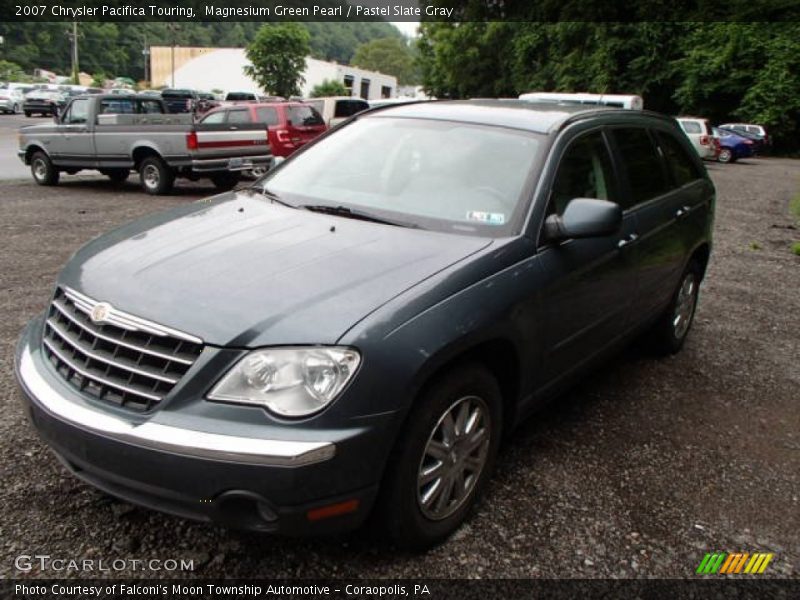 Magnesium Green Pearl / Pastel Slate Gray 2007 Chrysler Pacifica Touring