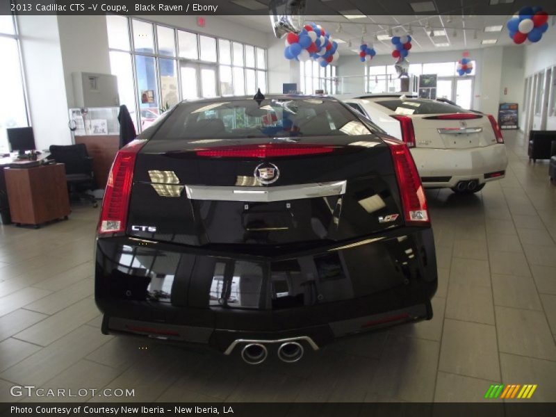 Black Raven / Ebony 2013 Cadillac CTS -V Coupe