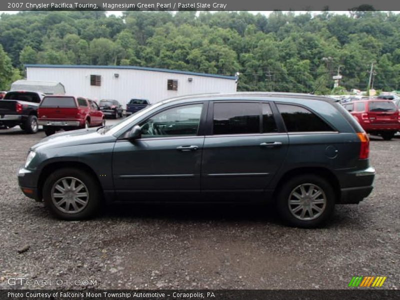 Magnesium Green Pearl / Pastel Slate Gray 2007 Chrysler Pacifica Touring