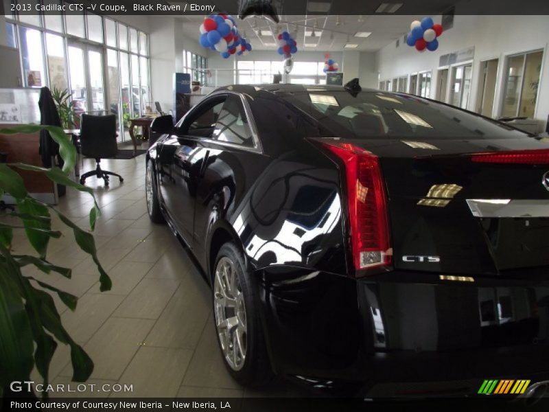 Black Raven / Ebony 2013 Cadillac CTS -V Coupe