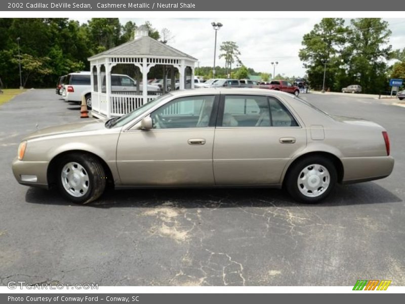 Cashmere Metallic / Neutral Shale 2002 Cadillac DeVille Sedan