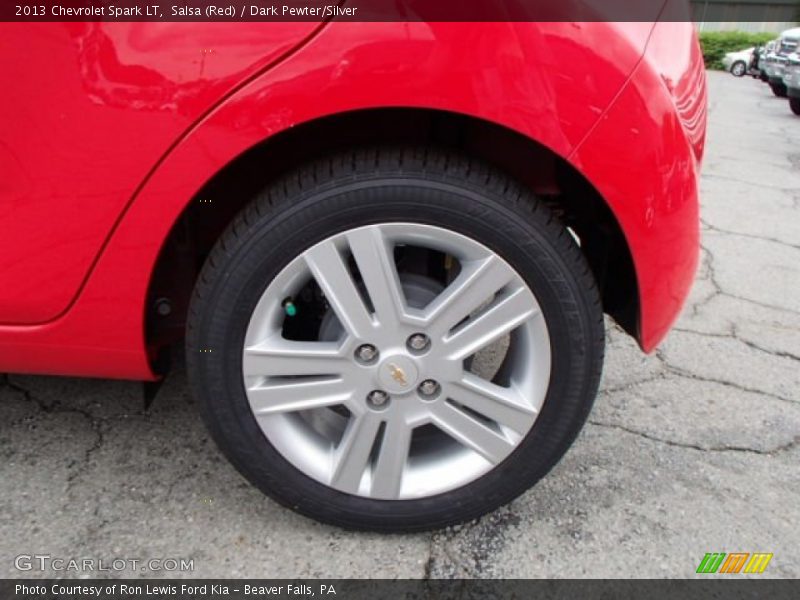 Salsa (Red) / Dark Pewter/Silver 2013 Chevrolet Spark LT