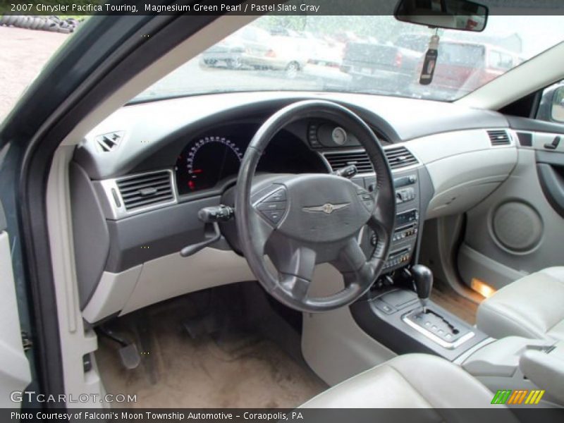 Magnesium Green Pearl / Pastel Slate Gray 2007 Chrysler Pacifica Touring