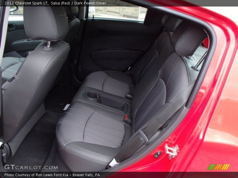 Salsa (Red) / Dark Pewter/Silver 2013 Chevrolet Spark LT
