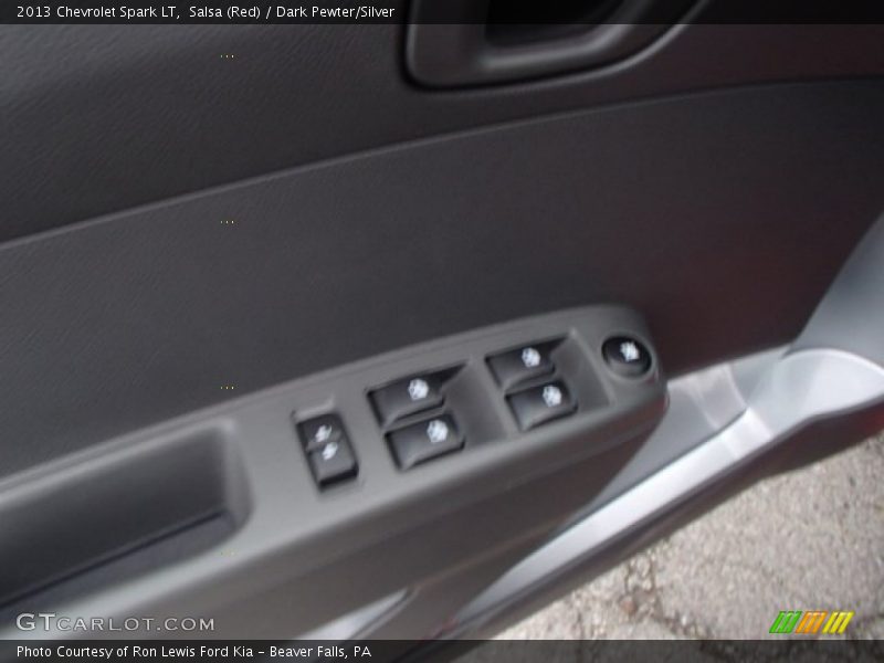 Salsa (Red) / Dark Pewter/Silver 2013 Chevrolet Spark LT