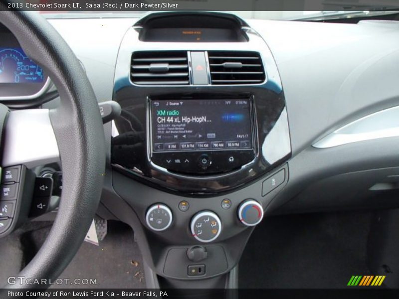 Salsa (Red) / Dark Pewter/Silver 2013 Chevrolet Spark LT
