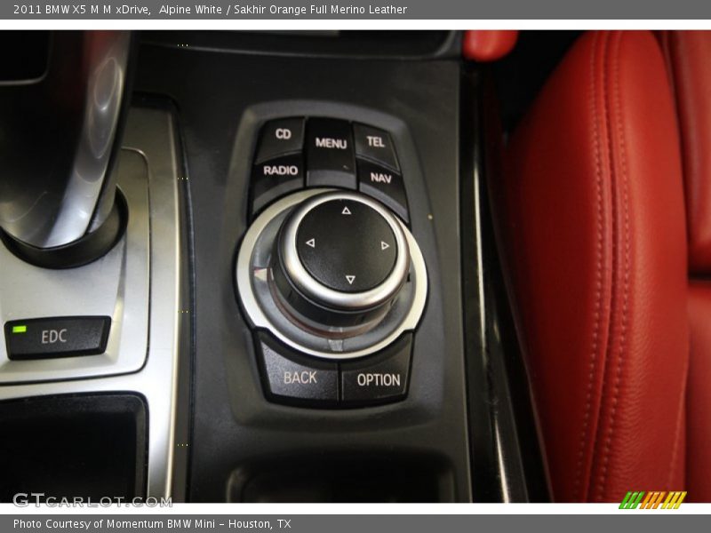 Controls of 2011 X5 M M xDrive